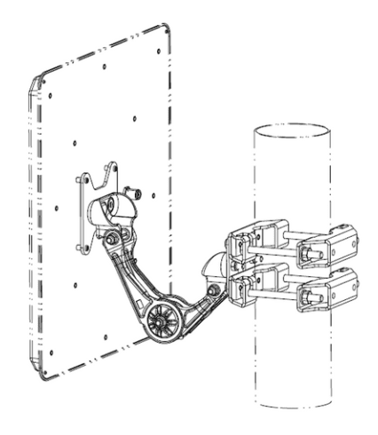 MK-WPGM-100-100-Outdoor. Pole Mount Kit - 52010262